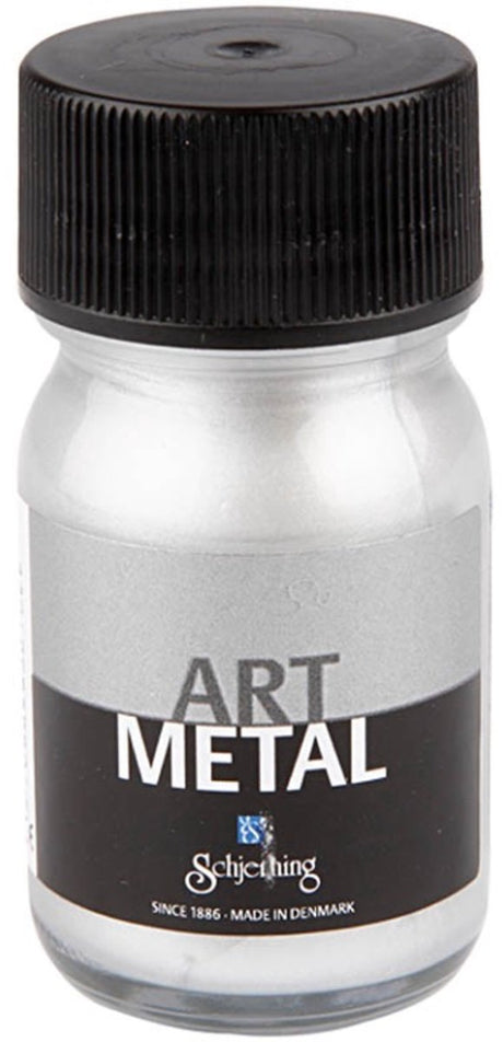 Kreativfirma Hobby Farbe Metallic Silver, 30 ml