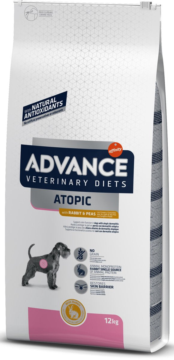 Advance Veterinary Diet Dog – atopisch empfindliche Haut – getreidefreies Derma – Hundefutter – 12 kg