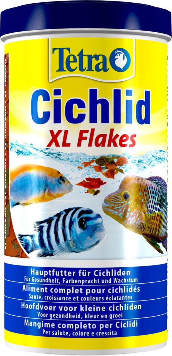 Tetra Cichlid XL-Flocken - Fischfutter - 1 l