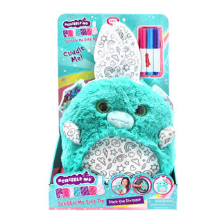 Scribble Me Furry Plüsch, 3 Stück, sortiert, 6 Stück