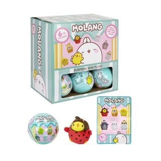 Molang Plüsch 7,5 cm Überraschungsdisplay sortiert | 18 Stück