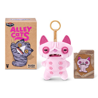 Zuru fuggler alley cat sleutelhanger 13cm assorti | 6 stuks