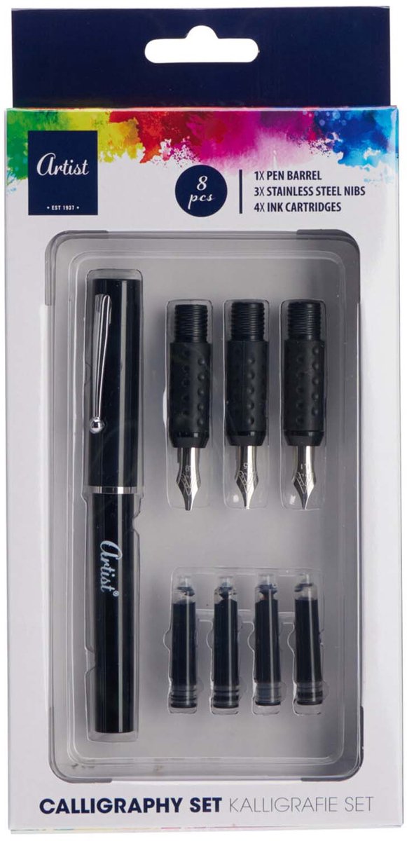 Sans-Marque-Kalligraphie-Set ohne Marke – 8-teilig – n.a. - n / A. - n / A.