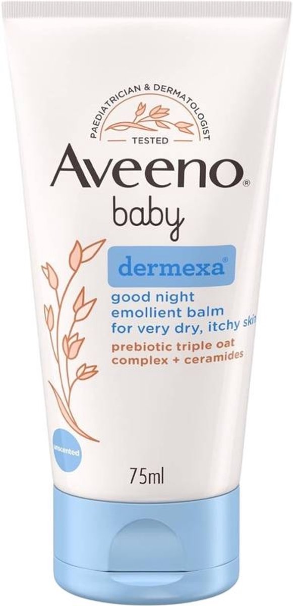 Aveeno baby dermexa welterusten emollient balm (75ml)