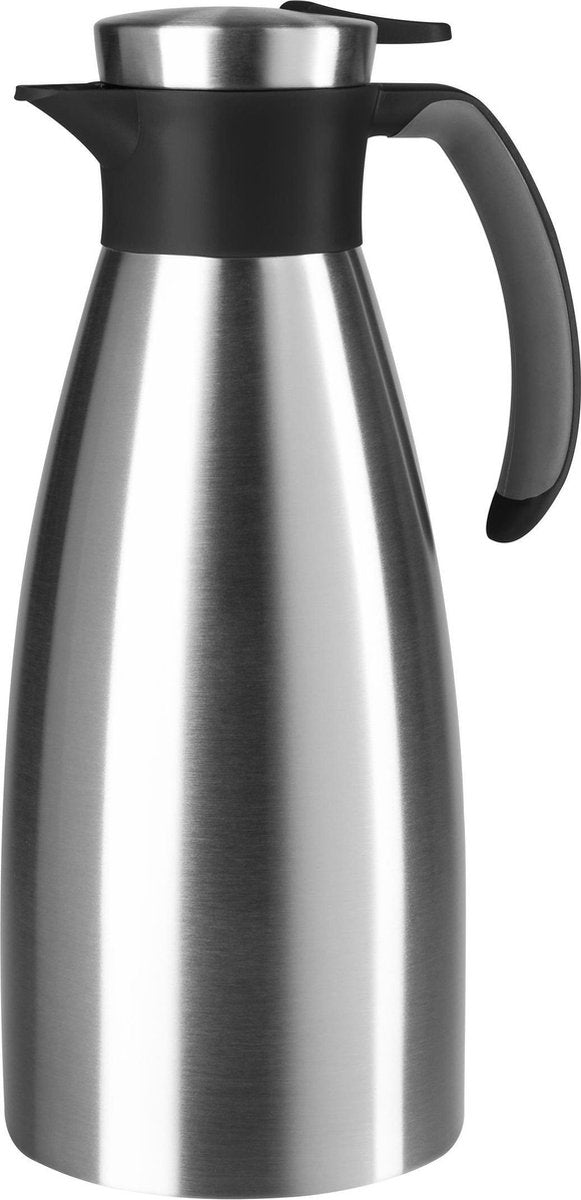 Tefal Soft Grip k3043214 Thermoskanne – 1,5 l – Edelstahl – isolierend – auslaufsicher – ergonomischer Griff