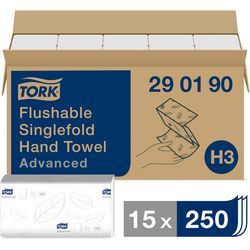 Fortschrittliche weiße Handtücher von Tork