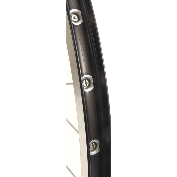 Hinterrad 28 622x19C Ryde ZAC 19 Felge mit 7/8-Gang-Freilauf und Schnellspanner – schwarz