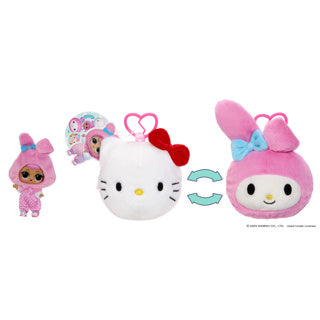 Lol. Überraschung! LOL Surprise Loves Hello Kitty Wende-Plüschüberraschung | 16 Stück