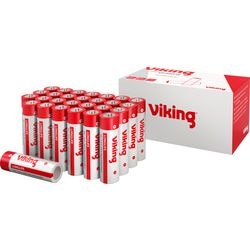 Batterijen aa viking longlife alkaline 28 stuks