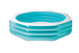 Intx aufblasbare Schwimmbad Octagon - Familienpool
