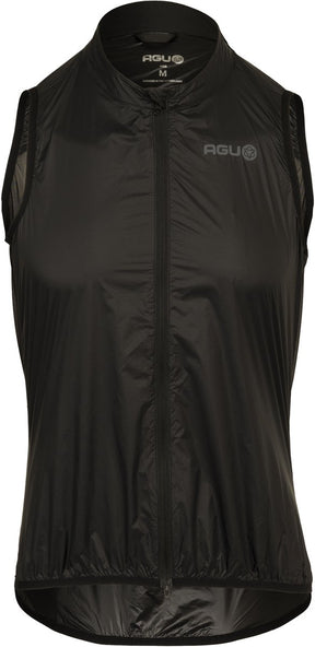 Agu essential wind body - fietsshirt zonder mouwen - windbody - heren - zwart - xxl - winddicht - waterafstotend - lichtgewicht - reflecterend - elastische mesh-achterzijde