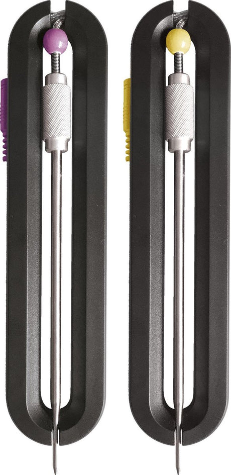 Boretti - sondes bbq thermometer (geel en paars) - uitbreiding set bba87