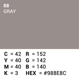 Überlegener Hintergrundpapier 88 Grau 3,56 x 15 m