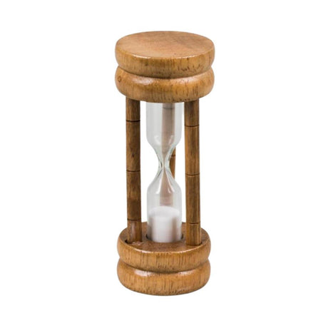 Metaltex Sanduhr 3 Minuten dunkles Holz