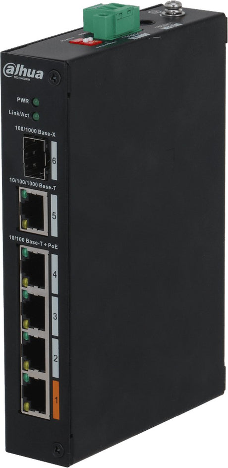 Dahua pfs3106-4et-60-v2 802.3af bei Power-over-Ethernet-Switch mit 4 Ports