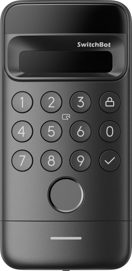 Switchbot – Keypad Vision – Öffnen Sie Ihre Tür per Gesichtserkennung – in Kombination mit Lock Ultra