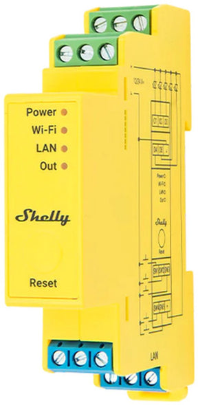 Shelly 5-Kanal-Wi-Fi-RGBWW-Pro-Beleuchtungscontroller für Smart