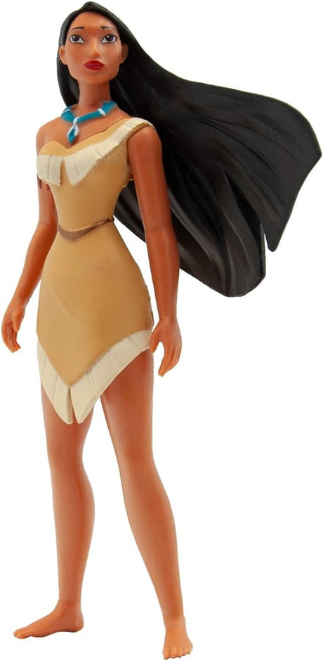 Bullyland 11355 – Spiel- und Sammelfigur Pocahontas, ca. 9,5 cm – lebensechte und detaillierte Gestaltung – ideal als Tortenfigur und kleines Geschenk für Kinder ab 3 Jahren.