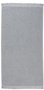 Vtwonen groove - douchehanddoek - 60x110 cm - antraciet