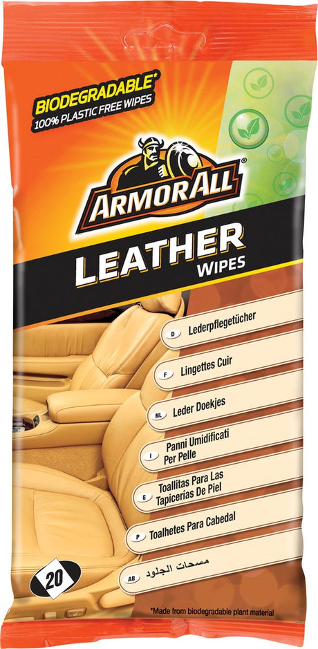 Armor All Reinigungstücher Bio-Leder 20 Stück
