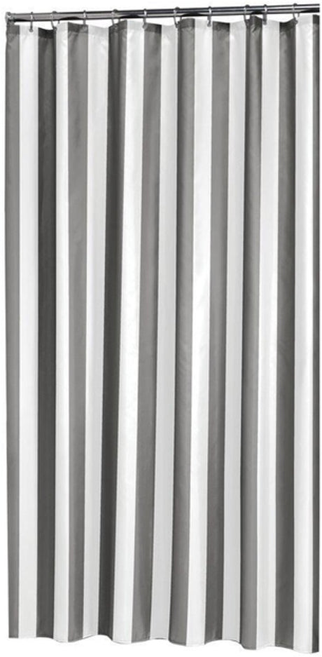 Dichtungsfellduschvorhang Linje 180 cm Grau 233011314