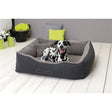 Sun Garden Luxus-Hundebett Lucky + Kissen 59x67x20cm grau