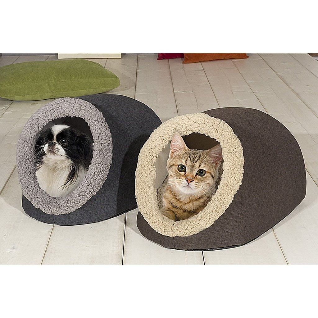 Sun Garden Simba Haustierhöhle 45x40x32cm braun beige