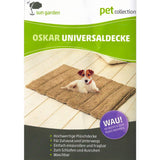 Sun Garden Oskar Roll-Hundedecke 100x65x4 cm dunkelbraun