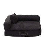Sun Garden Orthopädisches Hundekissen Sun Garden Pallina 80x60x25 cm Anthrazit