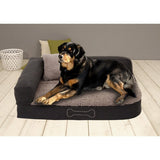Orthopädisches Hundekissen Sun Garden Pallina 80x60x25cm Anthrazitgrau