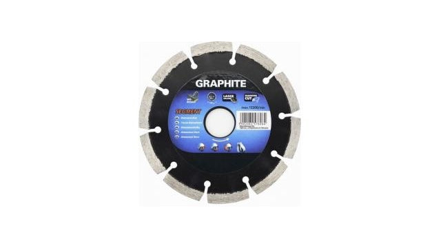 Graphit-Diamantscheibe 230 x 22 x 8,0 x 2,5 mm segmentgelasert MPA EN13236