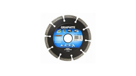 Graphit 57h868 Diamantscheibe 230x22x8,0x2,5mm, Segmenttyp X, gelasert, Hartstoffe MPA EN13236