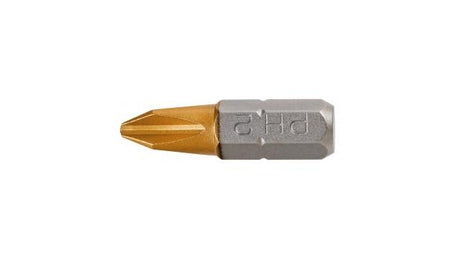 Graphitbohrer PH2 25 mm S2 Dose 2 auf einer Blisterpackung