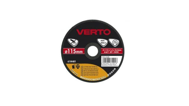 Verto Trennscheibe Metall 125x22,2x1,0mm