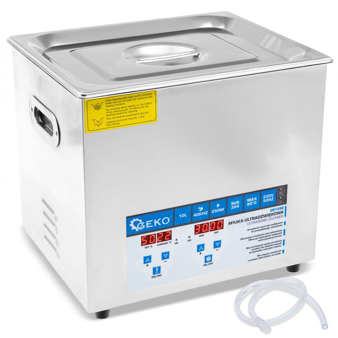 Geko ultrasone wasmachine 250w 10l