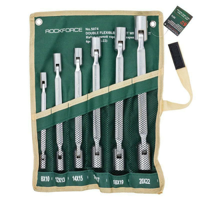 Rockforce kniksleutel kpl. 6szt. 8-22mm