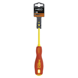 Neo Tools Flachschraubendreher 2,5 x 75 mm 1000 V CrMo-Stahl