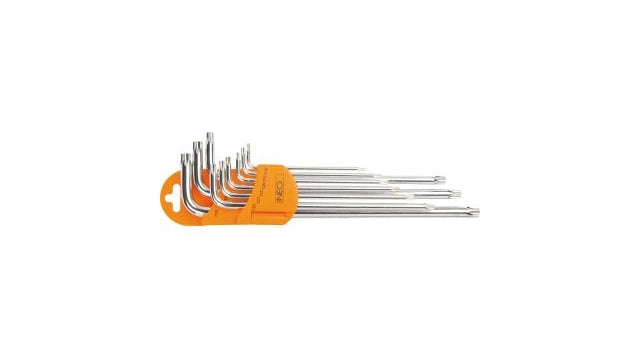 Neo Tools Torx-Set T10-T50 magnetischer S2-Stahl