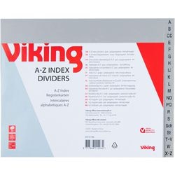 Alfabetische tabbladen viking a - z 2-gaats