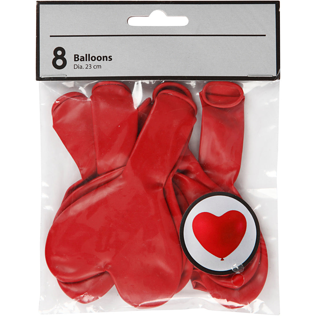 Http: www.cchobby.nl Balloon-heart-red-8-piece-1-box