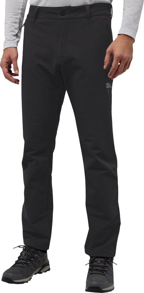 Jack wolfskin activate thermic pants m heren outdoorbroek - black 46