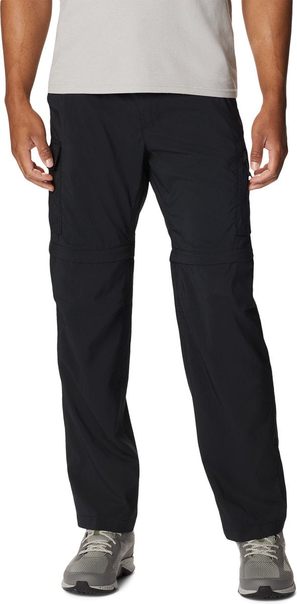 Columbia Silver Ridge™ Utility Convertible Pant Wanderhose – Cabrio-Wanderhose – Herren – Schwarz – Größe 28
