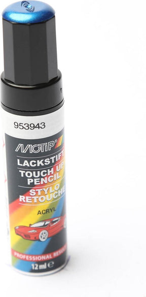 Motip 953943 – Autolackstift – Blau Metallic – 12 ml