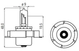Bosma-Lampe 12V-15W P26S Halogen