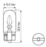Bosma-Lampe 12V-5W Keil T10
