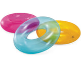 Intex transparenter farbiger Schwimmring-Rosa