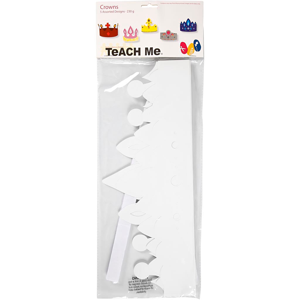 Creotime https: www.cchobby.nl Crowns-h-10-16-5-cm-l-60-cm-230-gr-white-5-piece-1-box