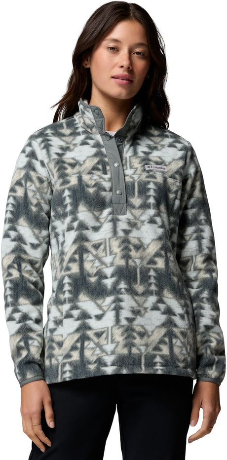 Columbia benton springs™ printed 1 2 snap sedona sage, sketchup l