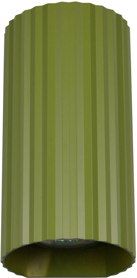 Trio soka - Wandleuchte - grün - exkl. Leuchtmittel 2x gu10 5w - Beleuchtung nach oben und unten - Wandmontage