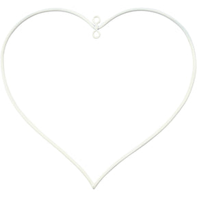 Kreativunternehmen https: www.cchobby.nl metal-wire-shape-size-13x13-cm-thickness-2-5-mm-white-10-piece-1-box